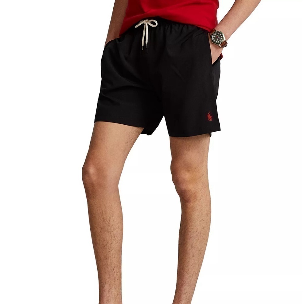 Polo Ralph Lauren Men's 5-3/4-Inch Traveler Classic Swim Trunks Size S